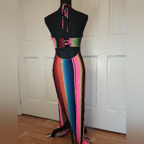 Maxi Multicolor Dress - Picture 2 of 2